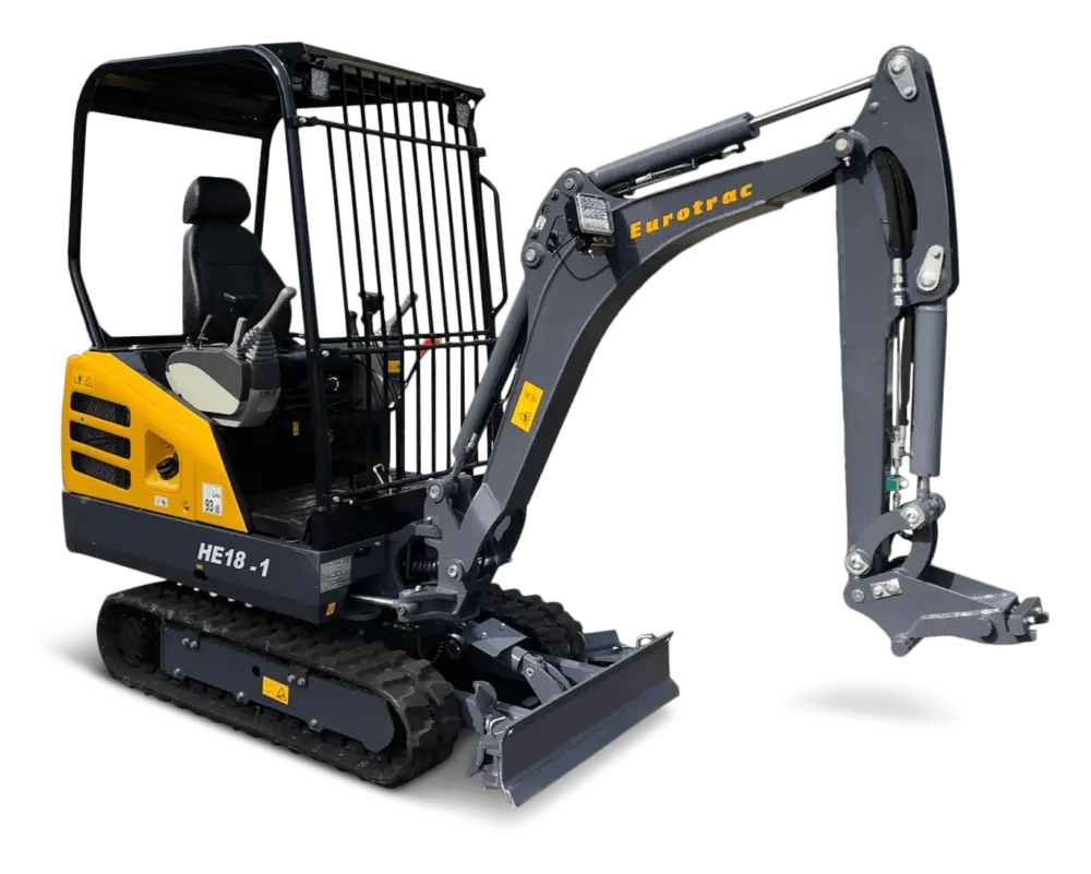 Eurotrac HE18 minigraver