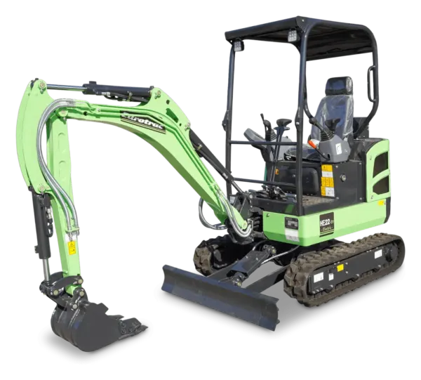 Eurotrac HE22-EV R elektrische minigraver