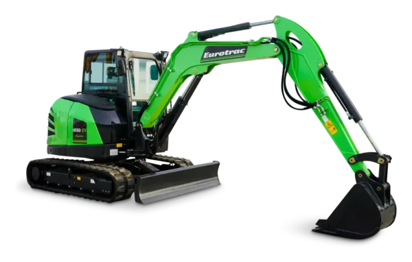 Eurotrac HE60-EV elektrische graafmachine