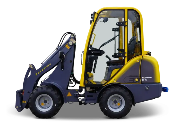 Eurotrac W11 C minishovel met cabine