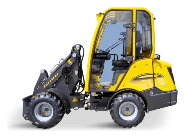Eurotrac W11 CL minishovel met cabine en lange wielbasis