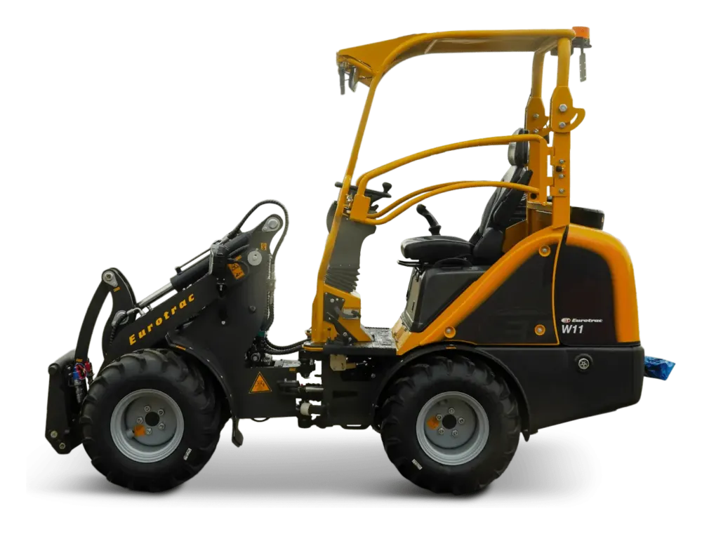 Eurotrac W11 I minishovel met industriemast