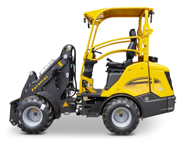 Eurotrac W11 L minishovel met lange wielbasis