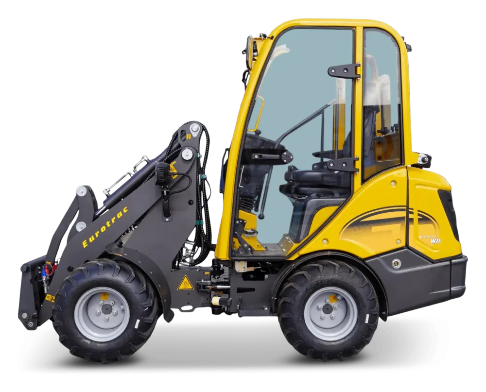Eurotrac W11 MC minishovel met cabine