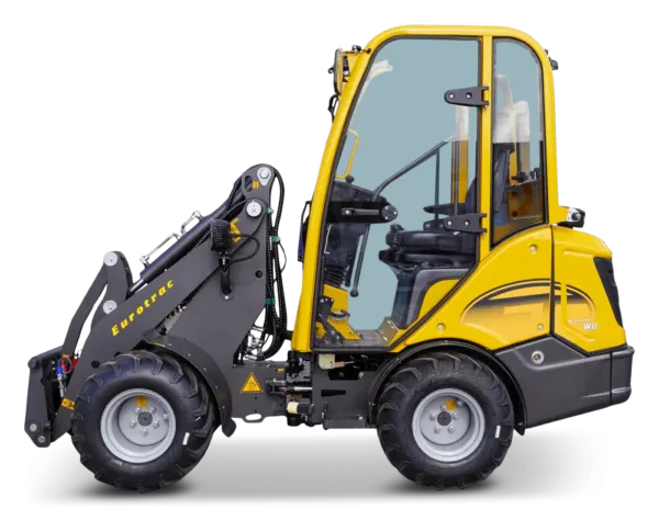 Eurotrac W11 MC minishovel met cabine