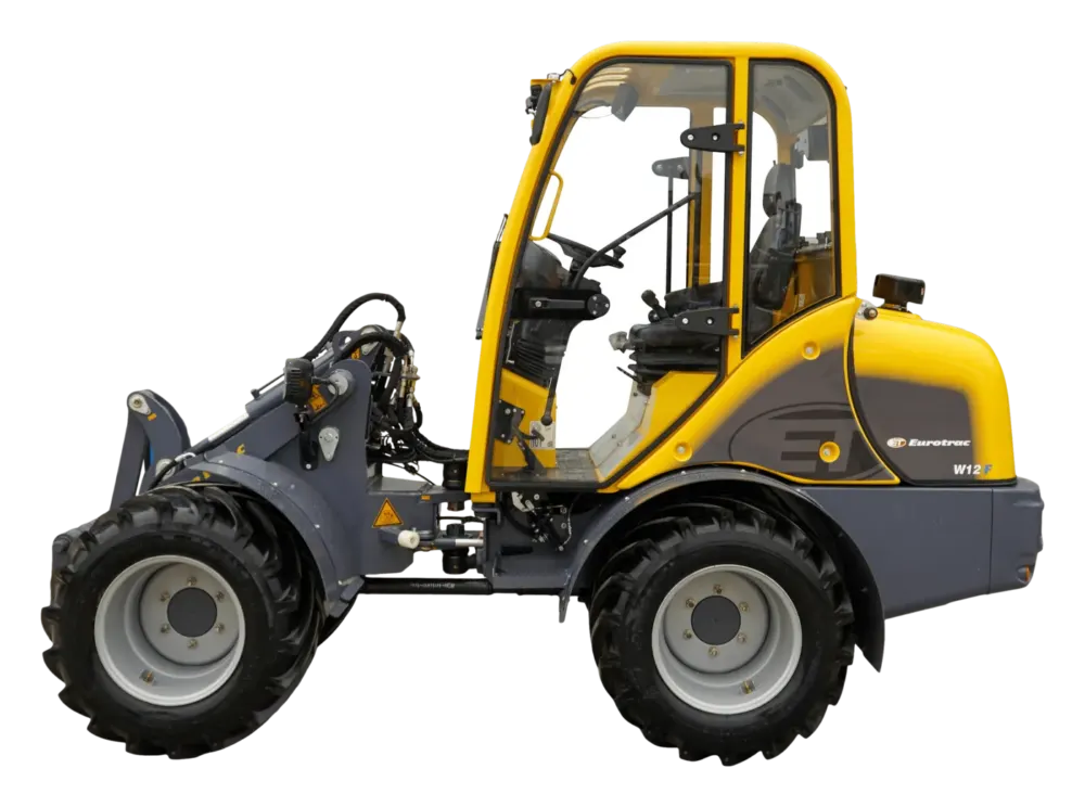 Eurotrac W12 CIF minishovel met cabine