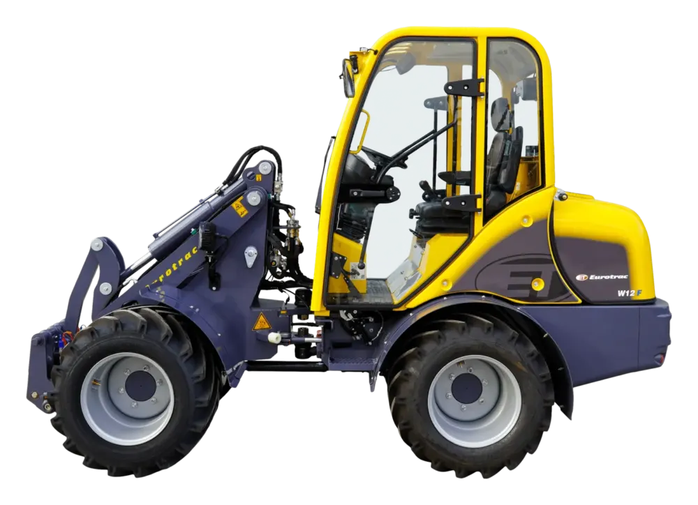 Eurotrac W12 CMF minishovel met cabine