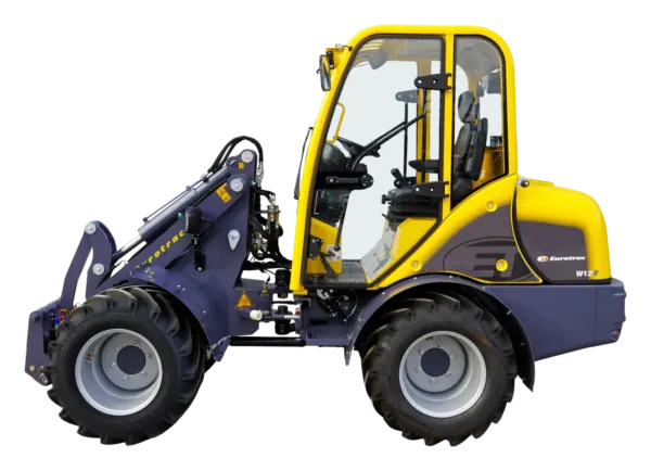 Eurotrac W12 CMF minishovel met cabine