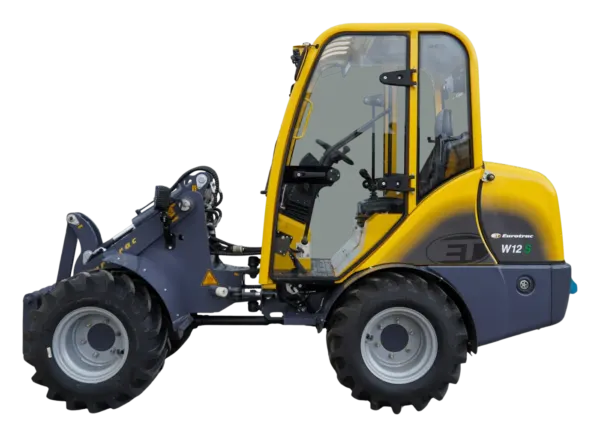 Eurotrac W12 ICS minishovel met cabine