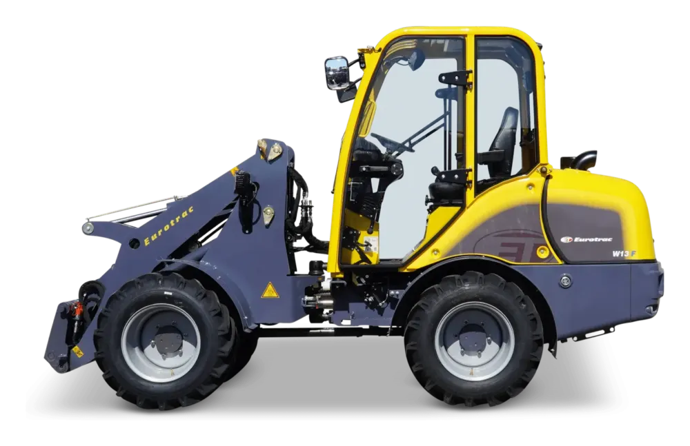 Eurotrac W13 CF minishovel met cabine