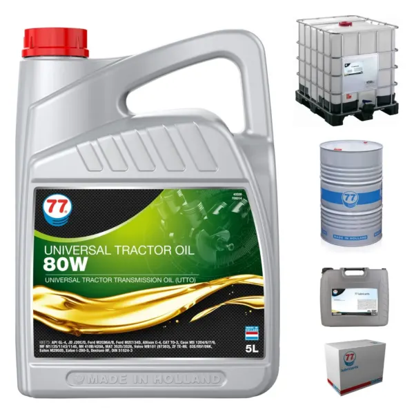 77 Lubricants Universal Tractor Oil 80W (UTTO)