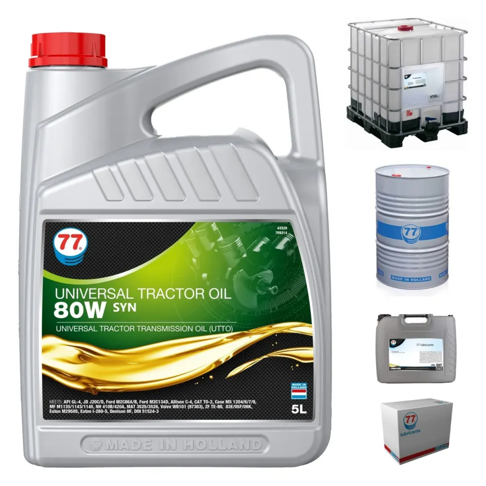 77 Lubricants Universal Tractor Oil SYN 80W (UTTO)