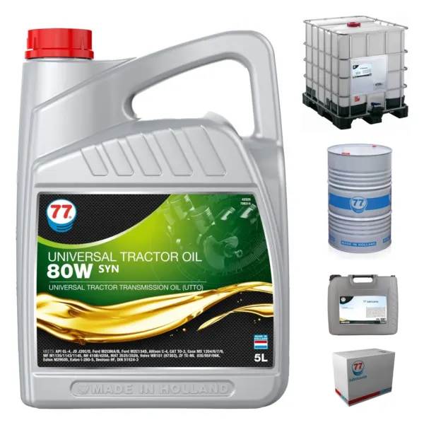 77 Lubricants Universal Tractor Oil SYN 80W (UTTO)
