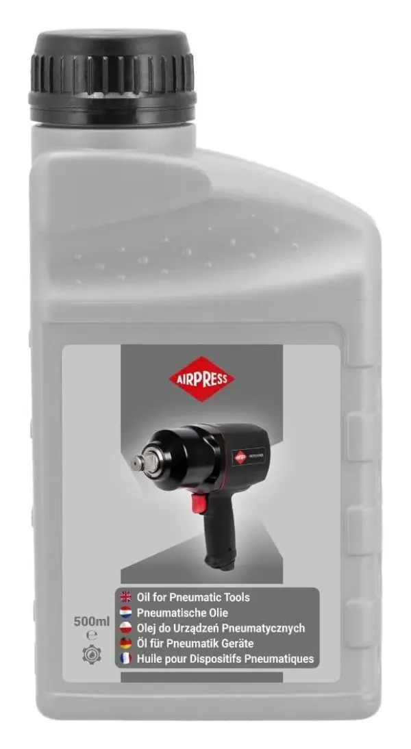 Airpress pneumatische gereedschapsolie, 0,5 liter