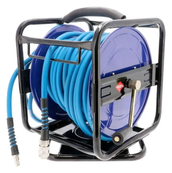 Airpress luchtslanghaspel hybride polymeer 30 m, 8 x 12 mm, vloermodel