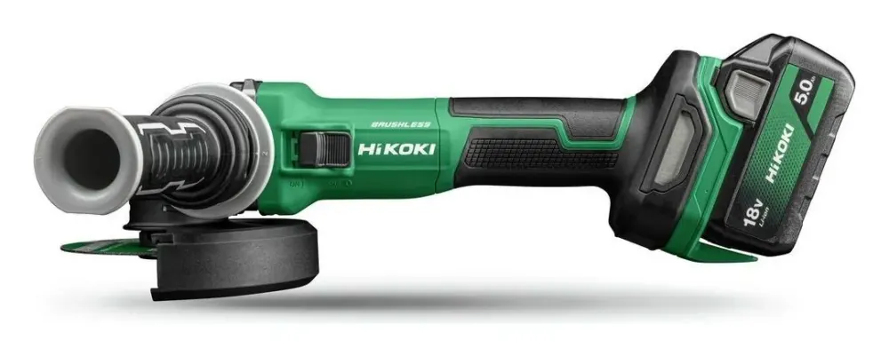 HiKOKI G1813DE accu haakse slijper 125 mm 18 V