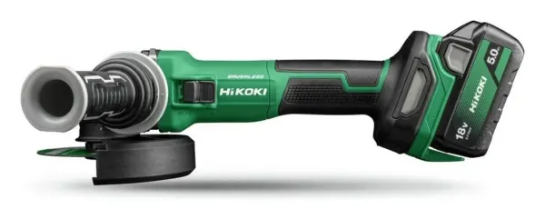 HiKOKI G1813DE accu haakse slijper 125 mm 18 V