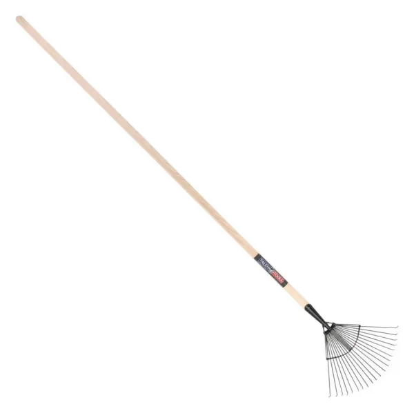 Talen Tools G22C gazonhark gesmeed, 20 tanden, essenhouten steel 140 cm