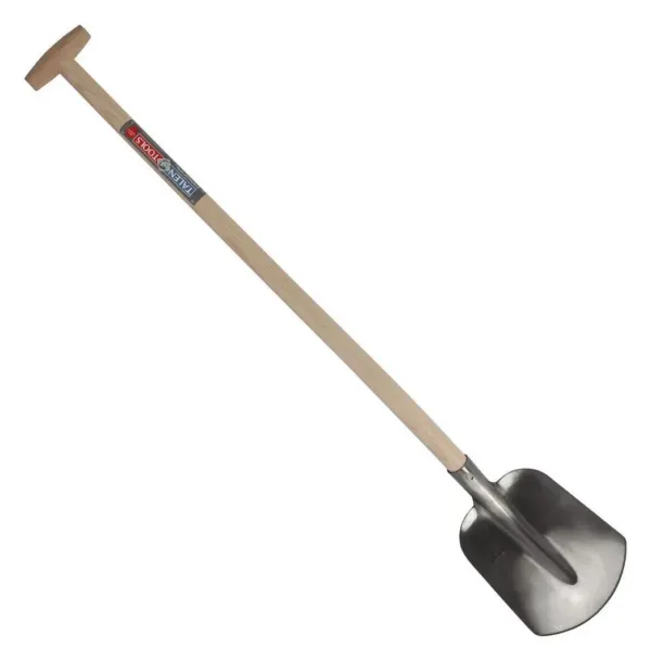 Talen Tools Z29M schepbats maat 0, blank gepolijst, essenhouten steel 110 cm