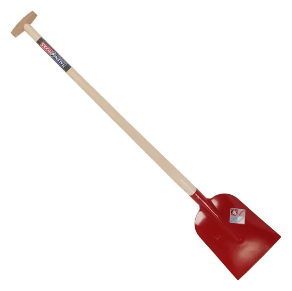 Talen Tools ZR24M betonschop, gehard staal, rood, essenhouten steel 110 cm